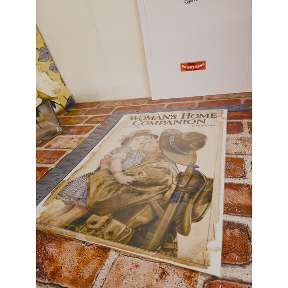 1918 WWI Soldier Original Vtg PRINT AD - Picture 13 of 14